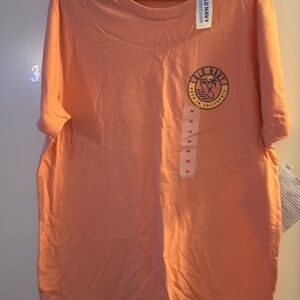 Old Navy Coral Graphic Tee